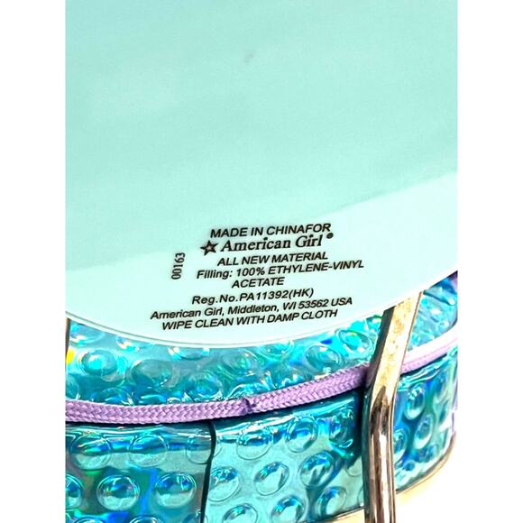 American Girl Doll HAIR STYLING SALON CHAIR Recliner Spa Accessory Iridescent - Picture 6 of 10